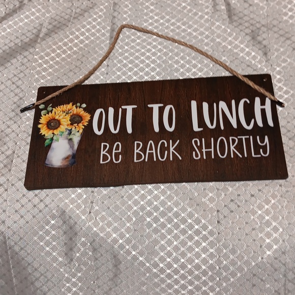 Door hanging farm house plaque - Picture 3 of 3